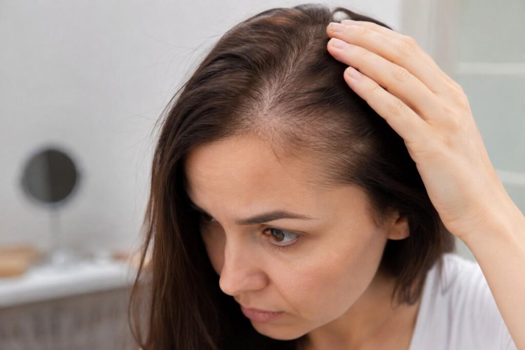 female hair thinning surgical restoration